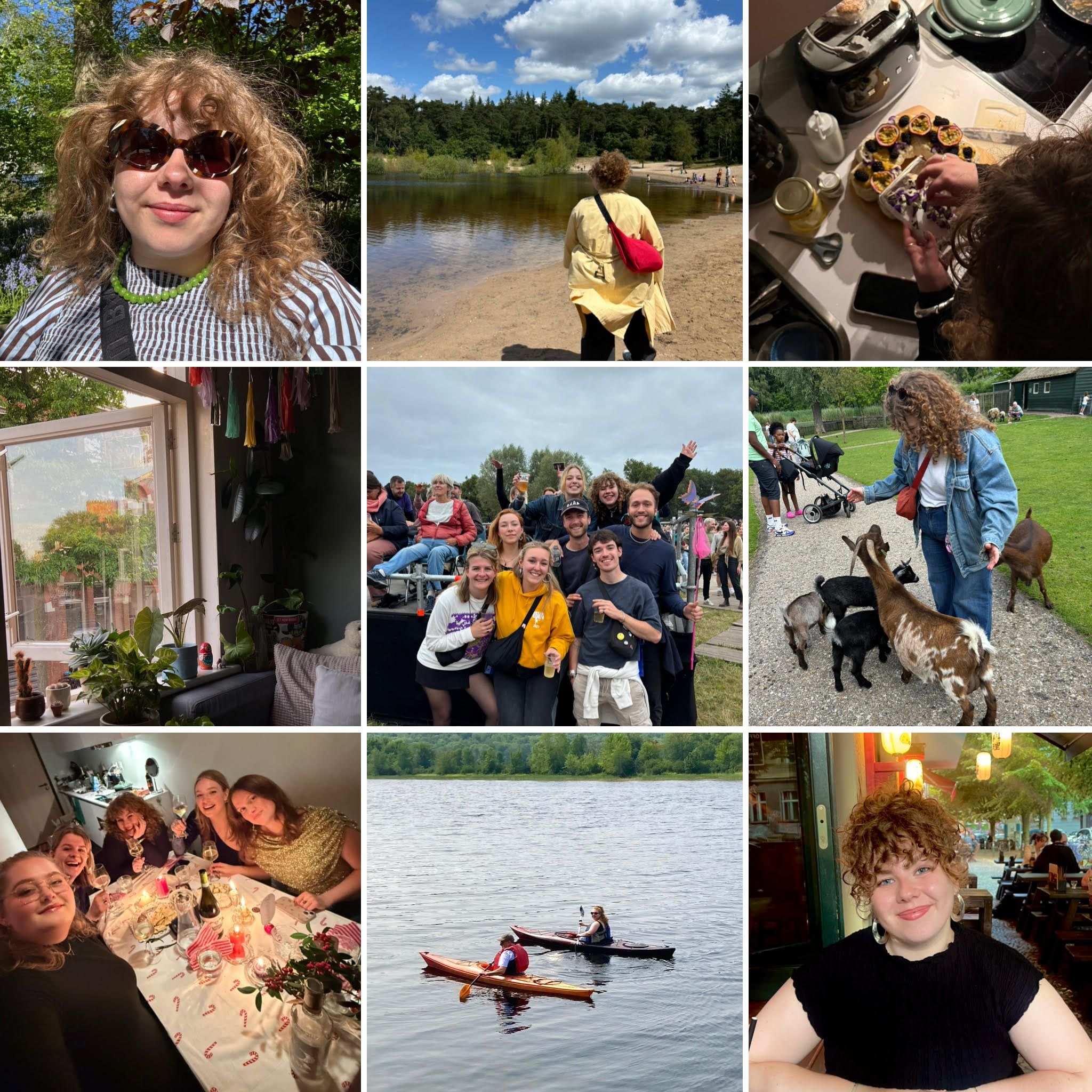 Collage van Nina